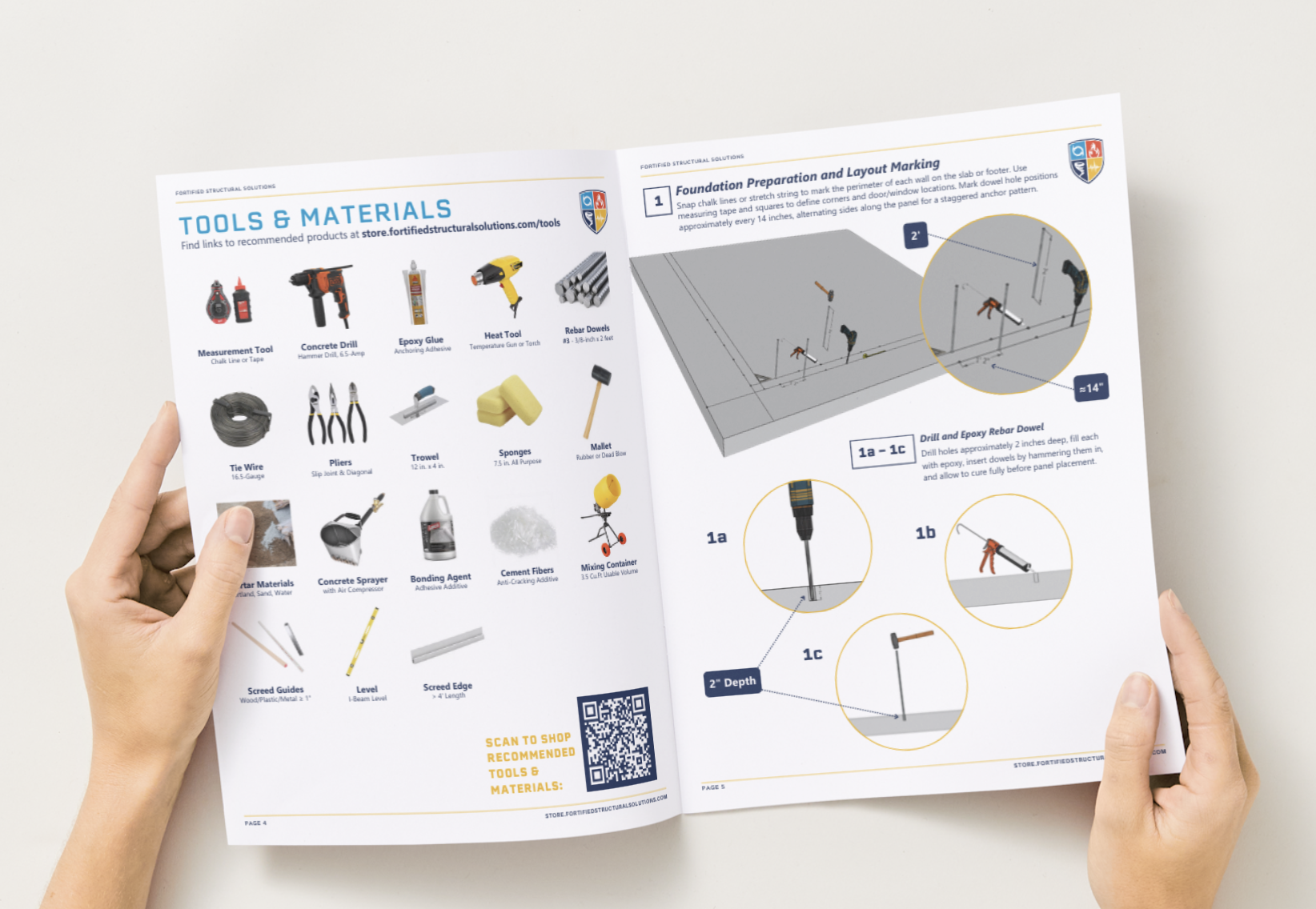 open book product catalog
