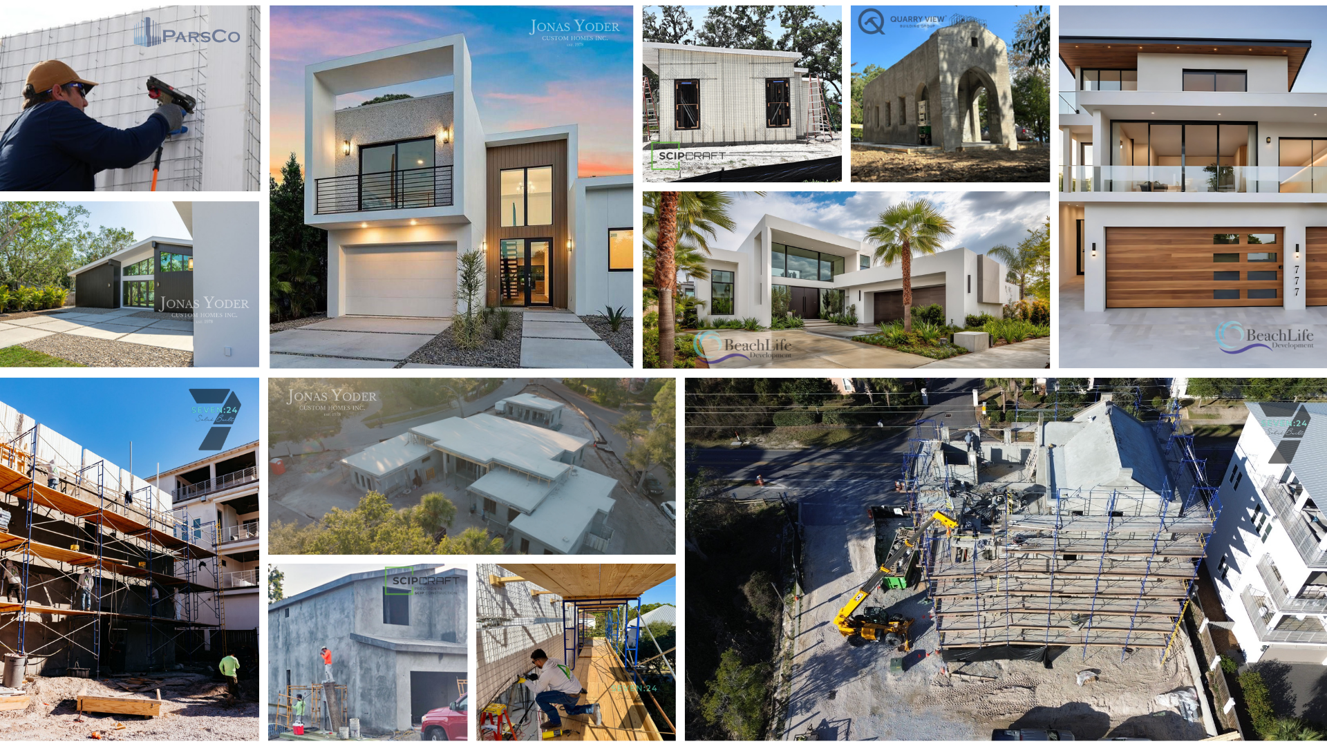 collage of SCIP Builds